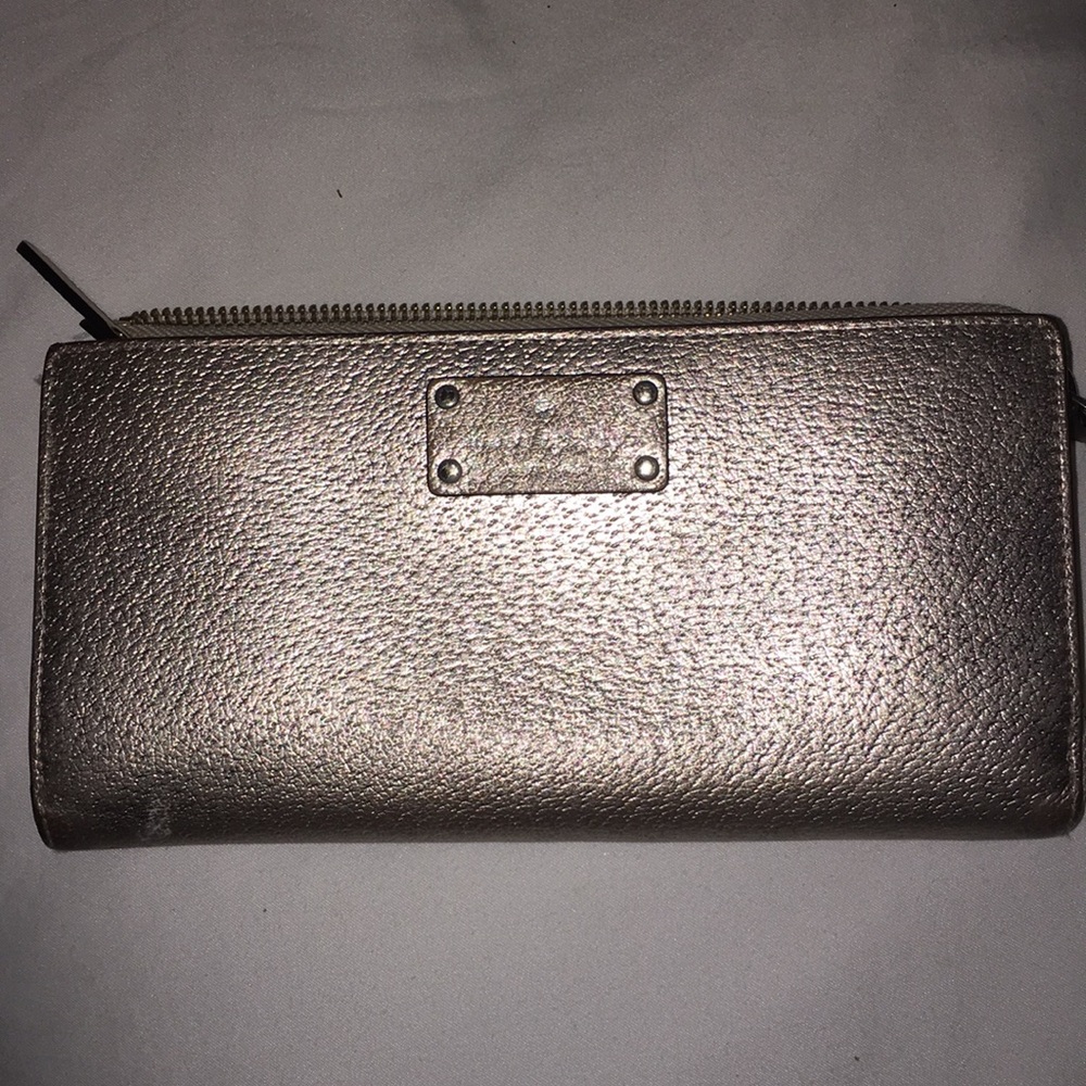 Gold Kate Spade Wristlet